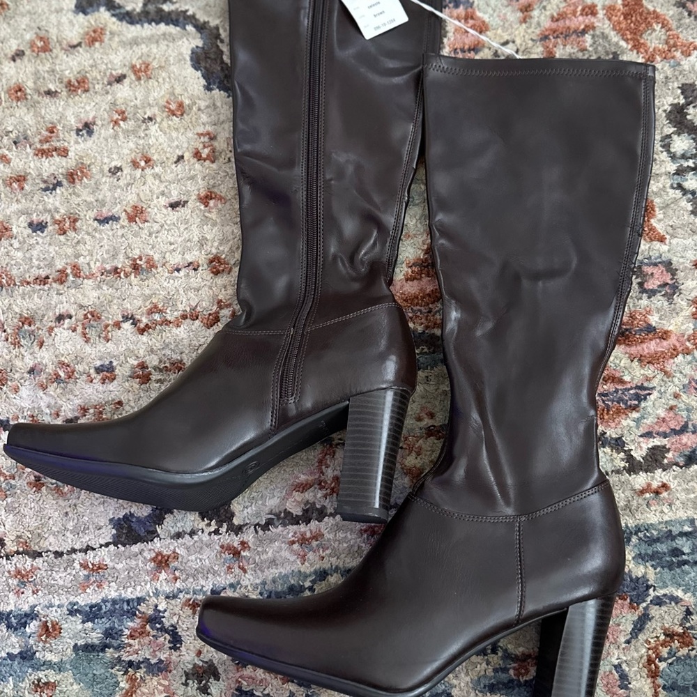 Merona Brown Tall Calf Women’s Boots